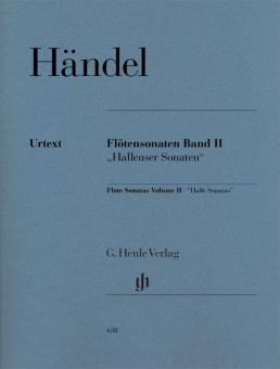 Sonates pour flûte Hallenser Sonaten Vol. 2 