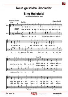 Sing Halleluia! Standard