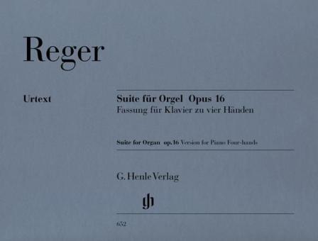 Suite en mi mineur pour orgue op. 16 