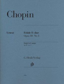 Etude en mi majeur op. 10/3 