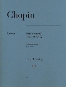 Etude en ut mineur Révolution op. 10/12 