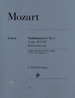 Concerto pour violon no. 5 la majeur KV 219 