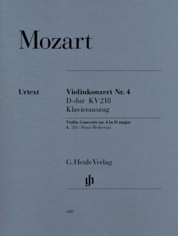 Concerto pour violon no. 4 ré majeur KV 218 