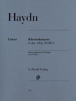 Concerto pour piano (clavecin) et orchestre fa majeur Hob. XVIII:3 