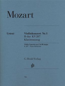 Concerto pour violon no. 1 si bémol majeur KV 207 