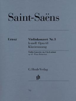 Concerto pour violon et orchestre No3 si mineur op. 61 