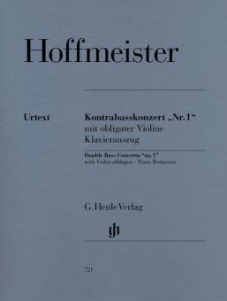Concerto No 1 pour contrebasse et orchestre (avec violon obligé) 