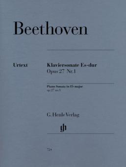 Sonate pour piano mi bémol majeur op. 27/1 