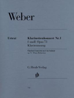 Concerto pour clarinette et orchestre No 1 fa mineur op. 73/1 