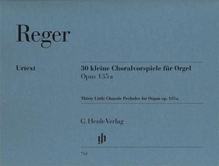 30 petits préludes de chorals pour orgue op. 135a 