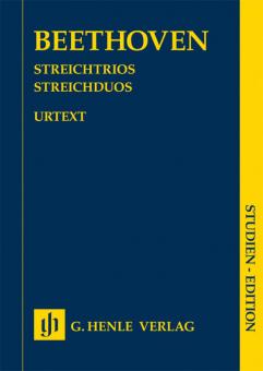 Trios à cordes et duo à cordes op. 3, 8 und 9 WoO 32 