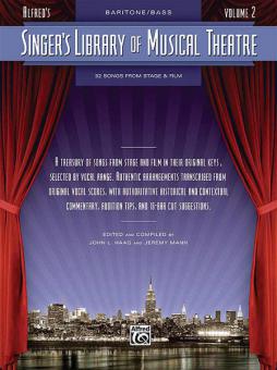 Singer's Library of Musical Theatre Vol. 2 Baritone Book Only 
