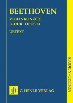 Concerto en ré majeur pour violon et orchestre op. 61 