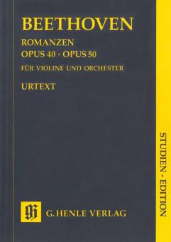 Romances en sol majeur et en fa majeur op. 40 u. 50 