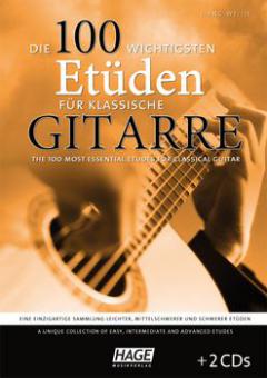 The 100 Most Essential Etudes For Classical Guitar 