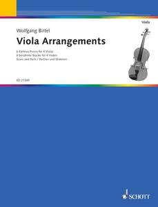 Arrangements pour alto Standard