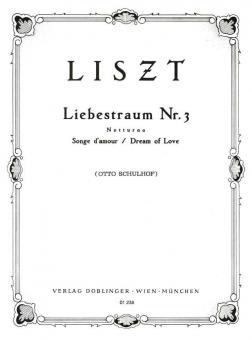 Liebestraum Nr. 3 Notturno 