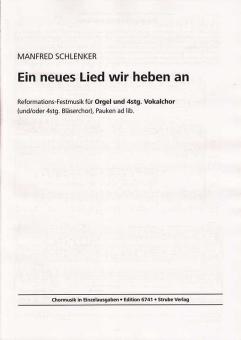Ein neues Lied wir heben an 