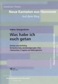 Was habe ich euch getan? (Röhrenglocken/Orgelauszug) 