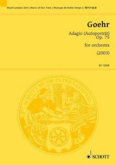 Adagio (Autoporträt) Op. 75 Standard