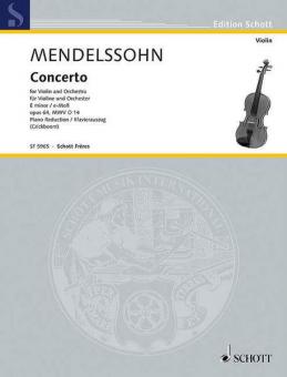 Concerto op. 64 MWV O 14 Standard