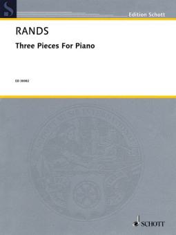 Three Pieces for Piano Standard