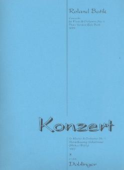 Konzert für Klavier und Orchester Nr. 1 