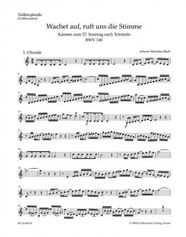 Réveillez-vous, la voix des veilleurs nous appelle BWV 140 