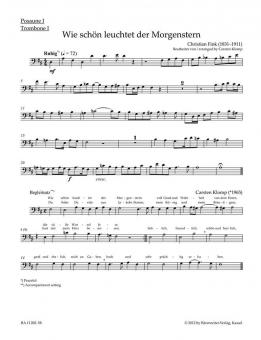 organ plus brass, volume II: cinq préludes de choral du romantisme 