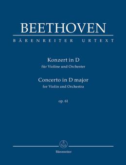 Concerto en ré majeur op. 61 
