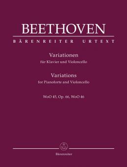 Variations op. 66 WoO 45, 46 Standard