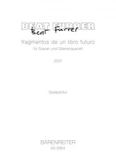 fragmentos de un libro futuro Standard