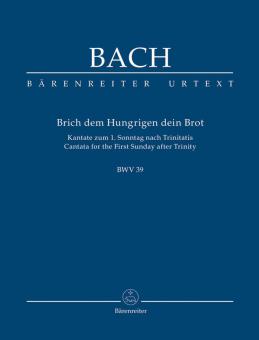 Partage ton pain avce celui qui a faim BWV 39 