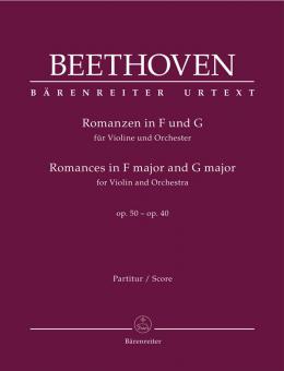 Romances en fa majeur et sol majeur op. 50, 40 