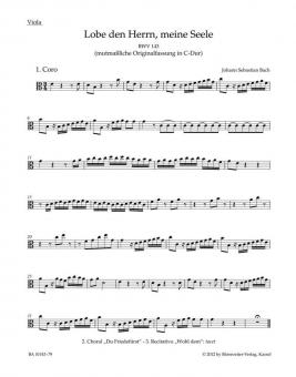 Loue le Seigneur, ô mon âme BWV 143 