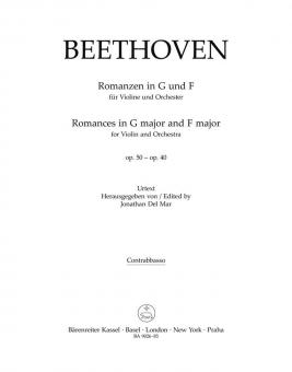 Romances en fa majeur et sol majeur op. 50, 40 