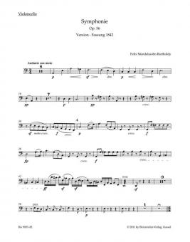 Symphonie en la mineur op. 56 