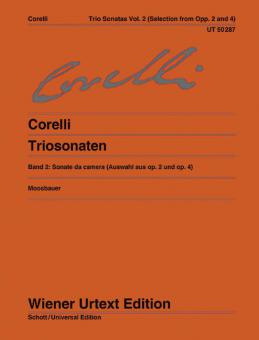 Sonates en trio op. 2 und op. 4 Vol. 2 