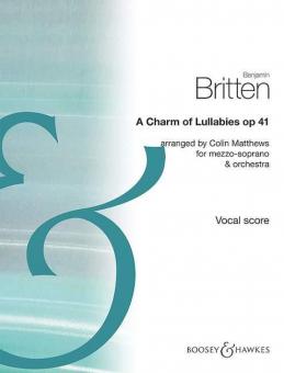 A Charm of Lullabies op. 41 
