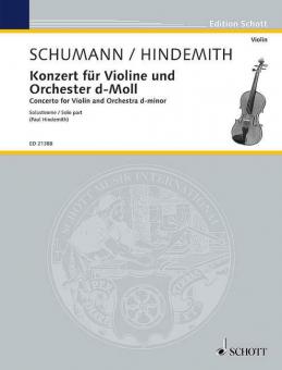 Concerto en ré mineur pour violon et orchestre WoO 1 Standard
