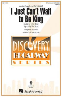 I Just Can't Wait To Be King Standard
