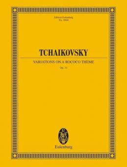 Variations sur un thème rococo pour violoncelle et orchestre op. 33 Standard
