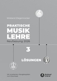 Praktische Musiklehre: Lösungen Heft 3 