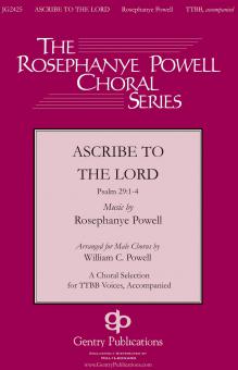 Ascribe To The Lord Standard