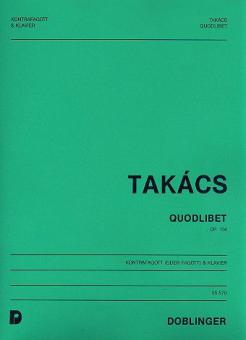 Quodlibet op. 104 für Kontrafagott (Fagott) und Orchester 