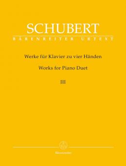 Œuvres pour piano à quatre mains, volume 3 Standard