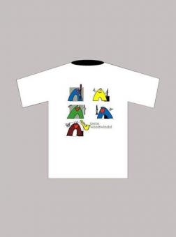 T-Shirt M Weiss Woodwinds 
