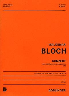 Konzert für 2 Trompeten und Orchester 