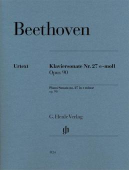 Sonate pour piano en mi mineur op. 90 