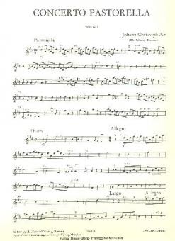 Concerto pastorella für Solo-Violine und Streicher 